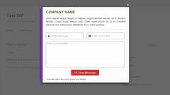 Layered Popups - Contact Form Popup #10